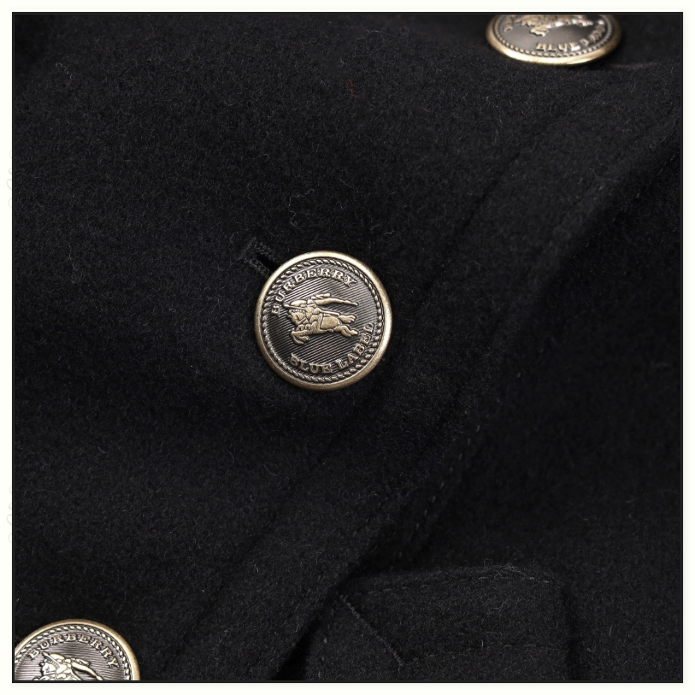 DOUBLE BREASTED PEACOAT