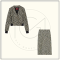 TWEED JACKET & PENCIL SKIRT
