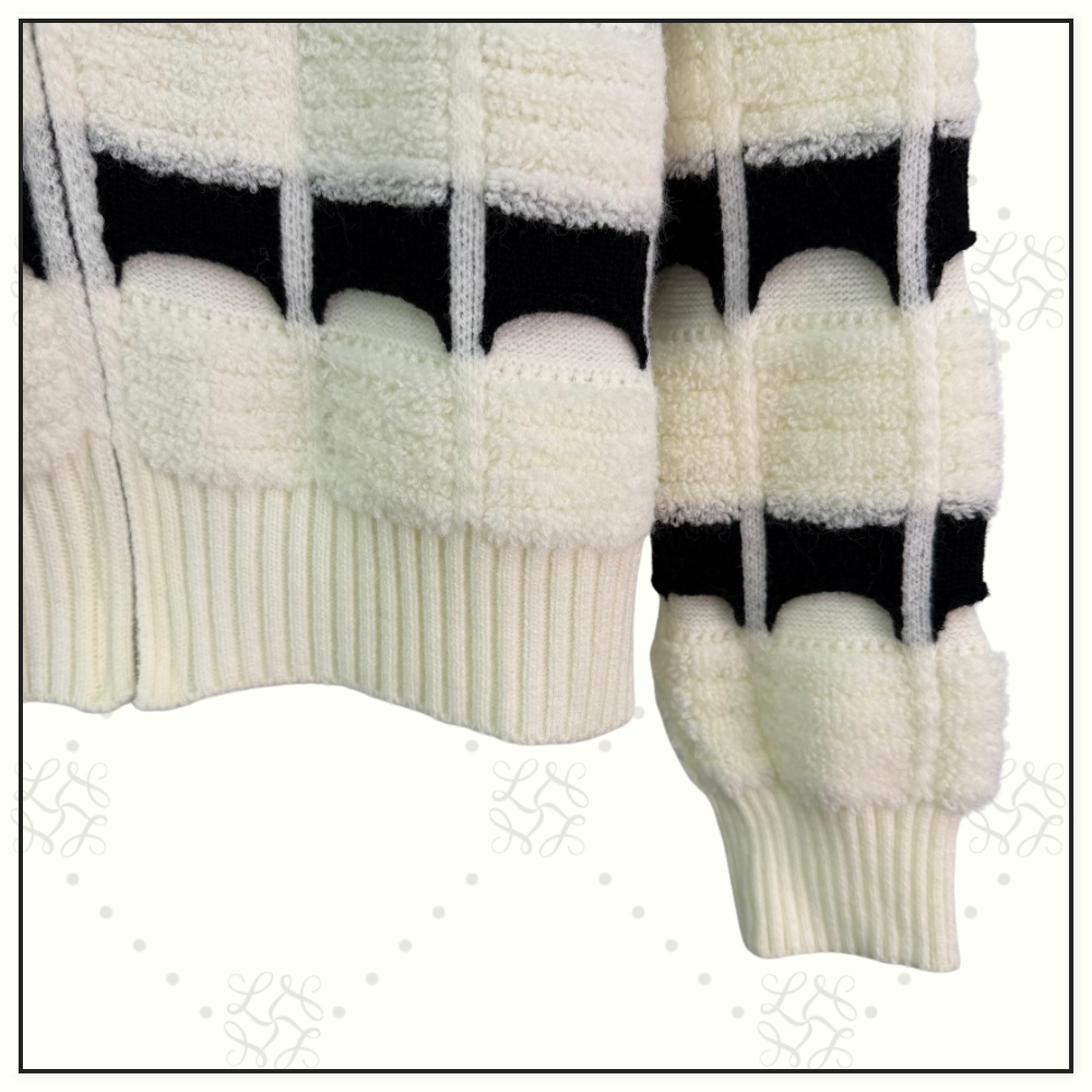 CASHMERE SILK TRIOMPHE CARDIGAN