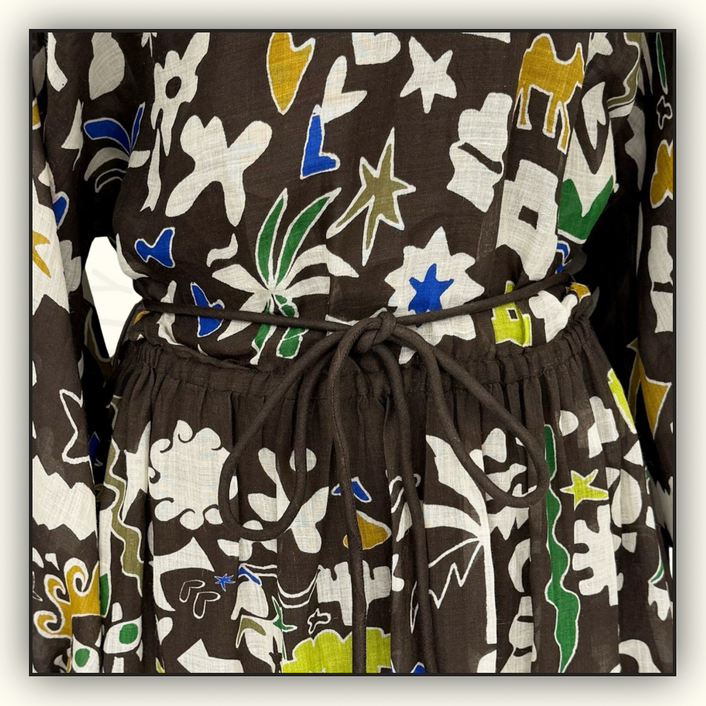 MAROC MIDI DRESS