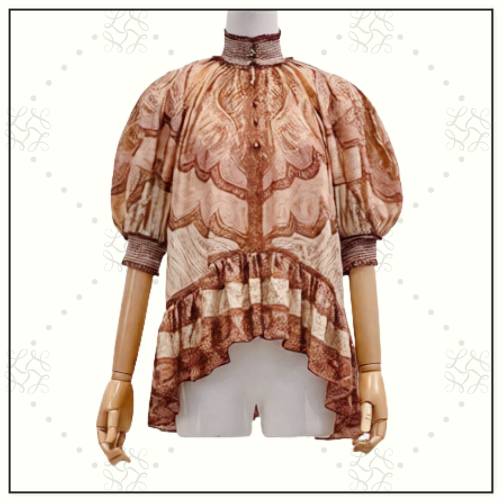 WANDERLUST FRILL BLOUSE & MAXI SKIRT