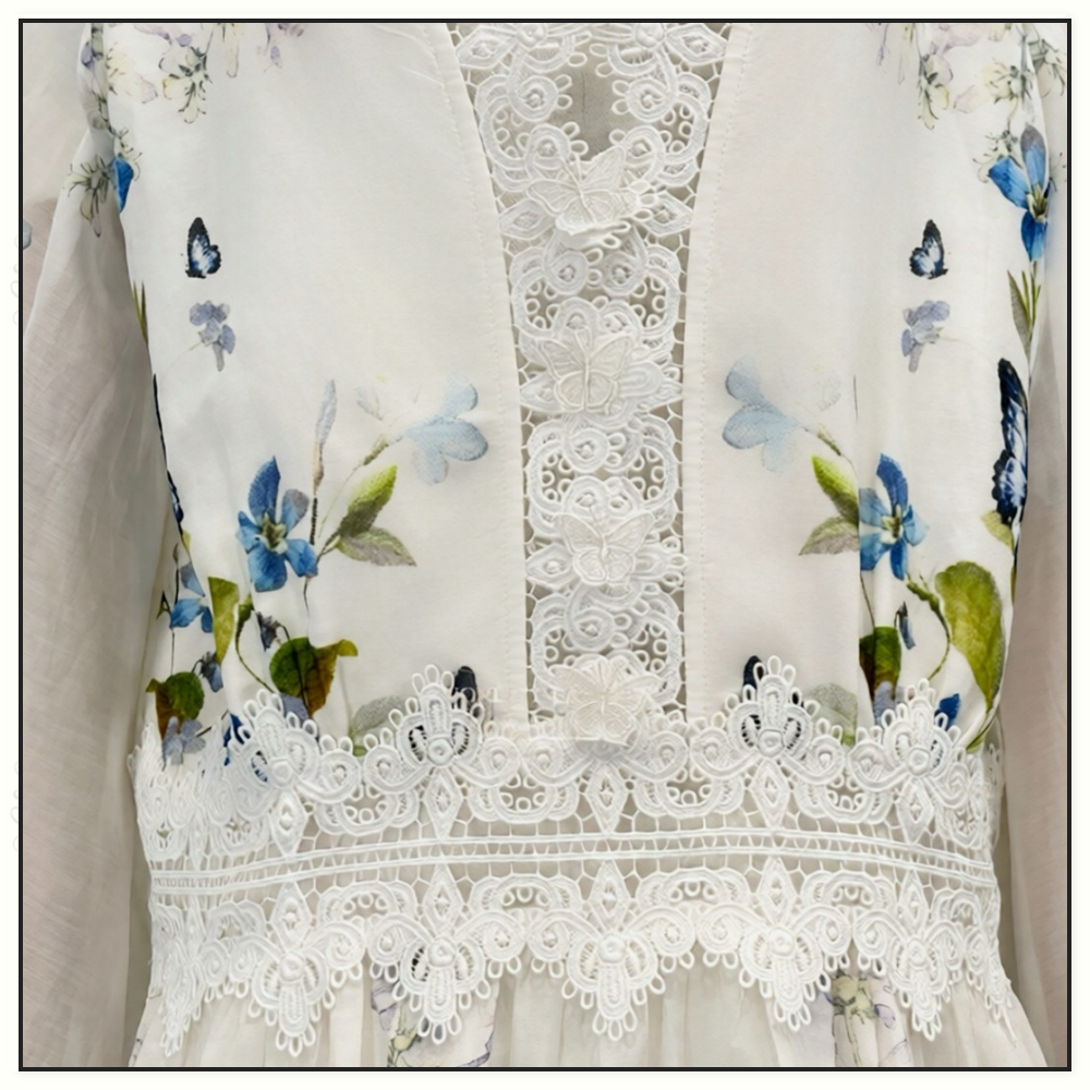 SHORT DRESS WITH DROPPED WAIST