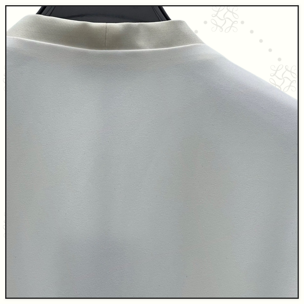 WOOL SILK SINGLE BREASTED WAISTCOAT