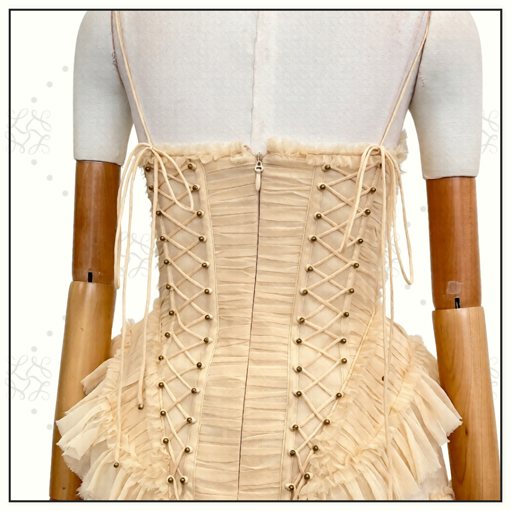 REBELLION FRAYED CORSET