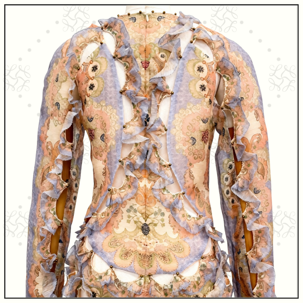 REBELLION SCALLOP MAXI DRESS