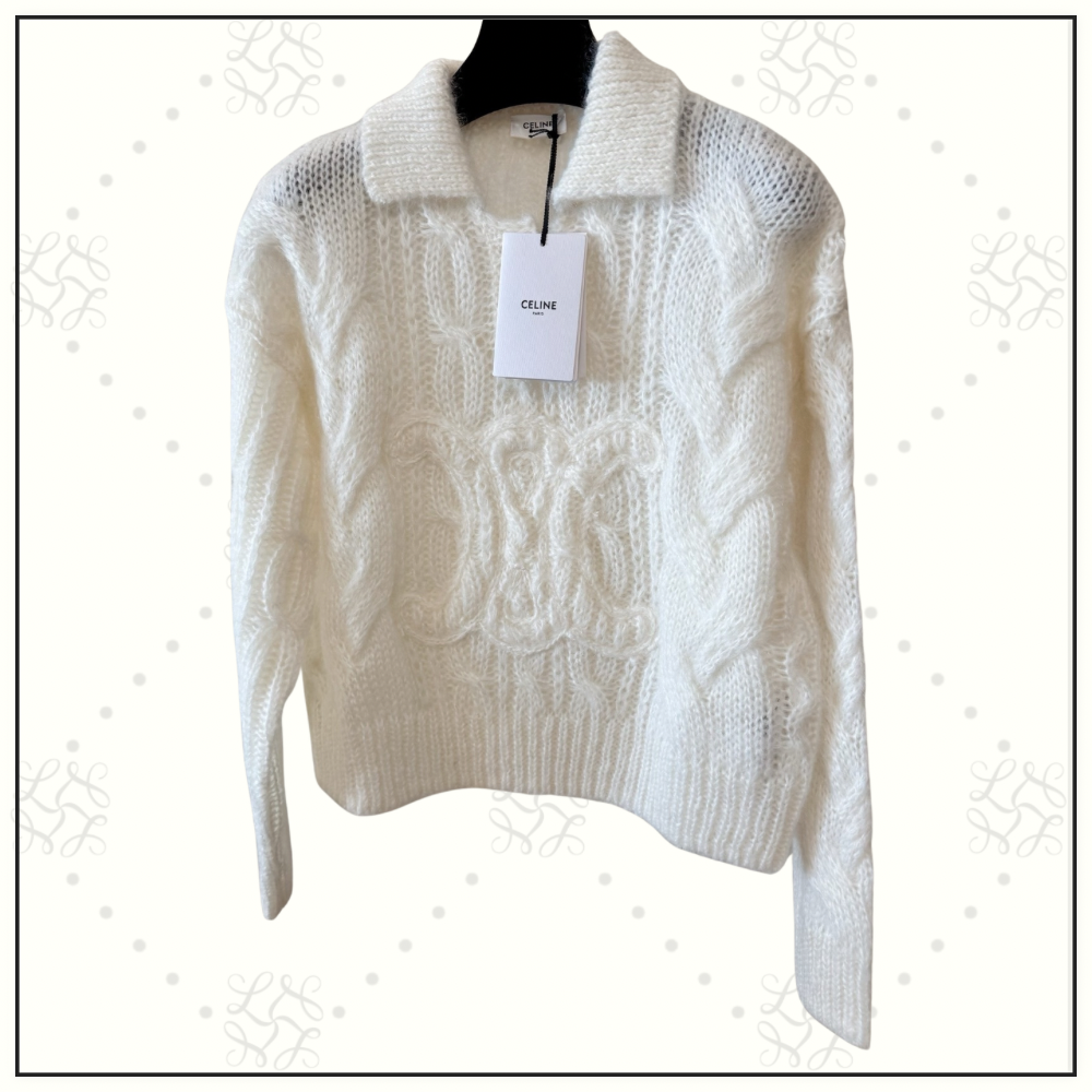 MOHAIR & WOOL CARDIGAN