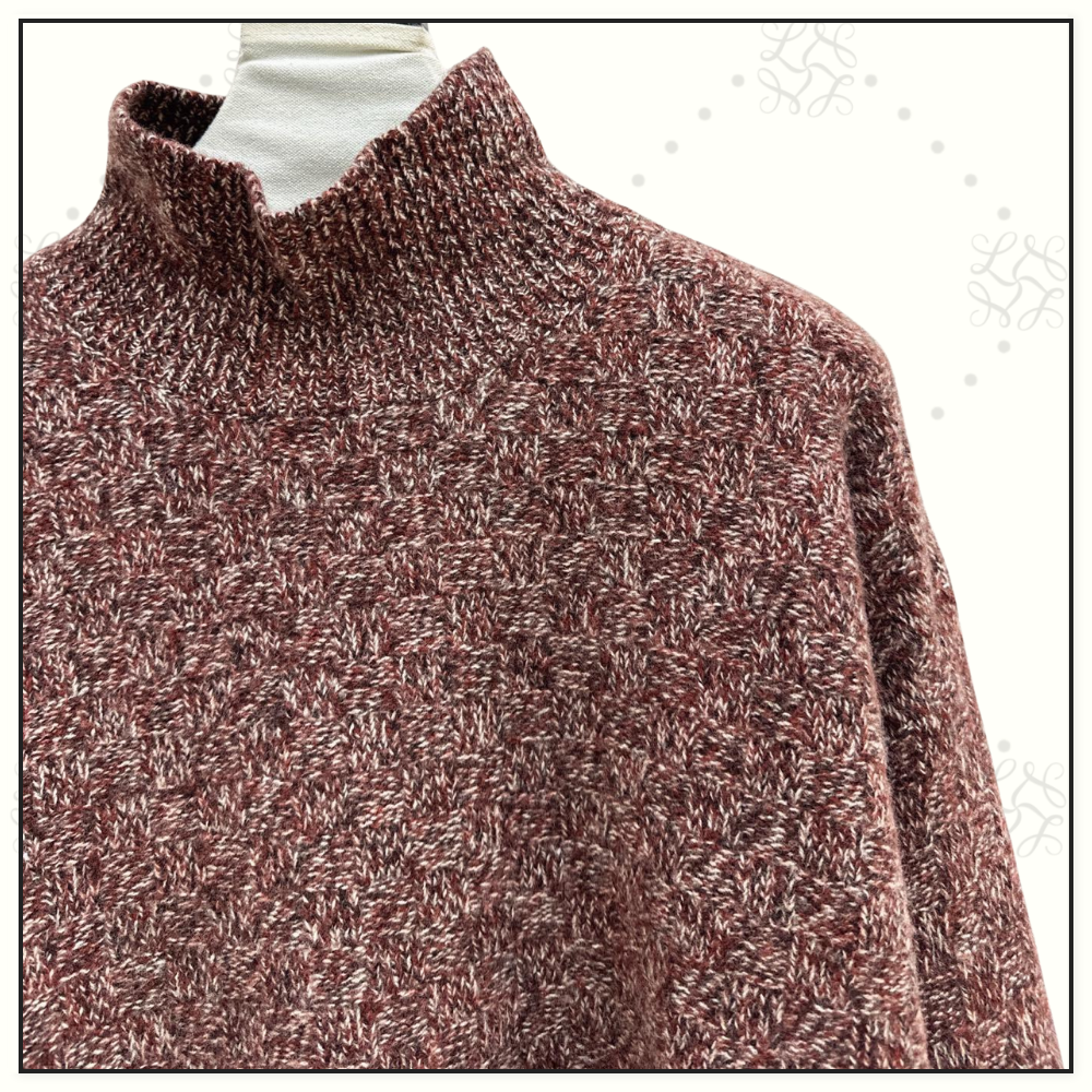 WOOL TAILORED SWEATER