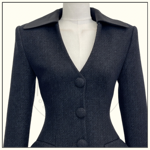 TAILORED BLAZER & MIDI SKIRT