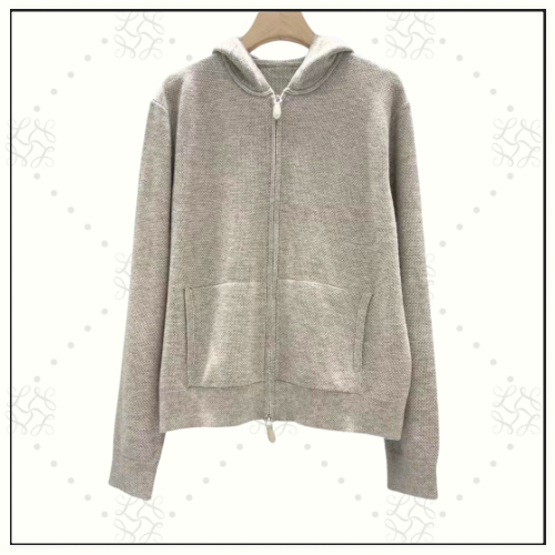 VARALLO HOODED CASHERMERE BOMBER