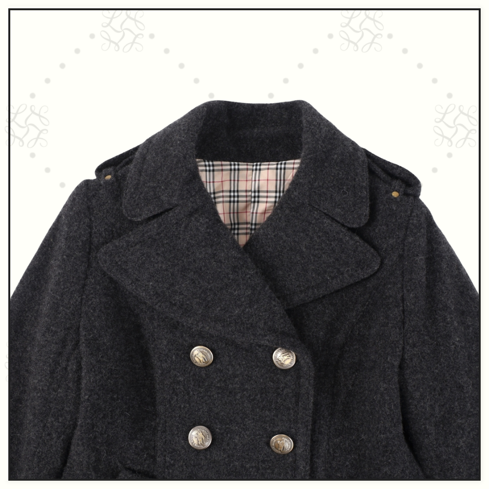 DOUBLE BREASTED PEACOAT