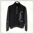 HALF ZIP CASHMERE SWEATER