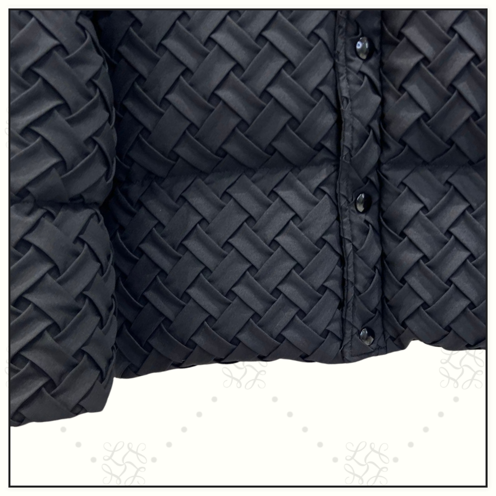 INTRECCIATO PUFFER DOWN JACKET