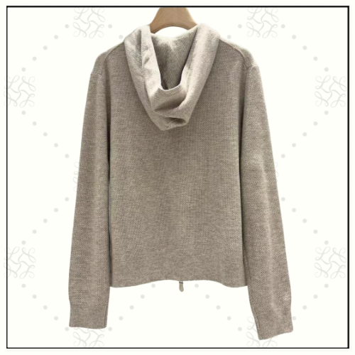 VARALLO HOODED CASHERMERE BOMBER