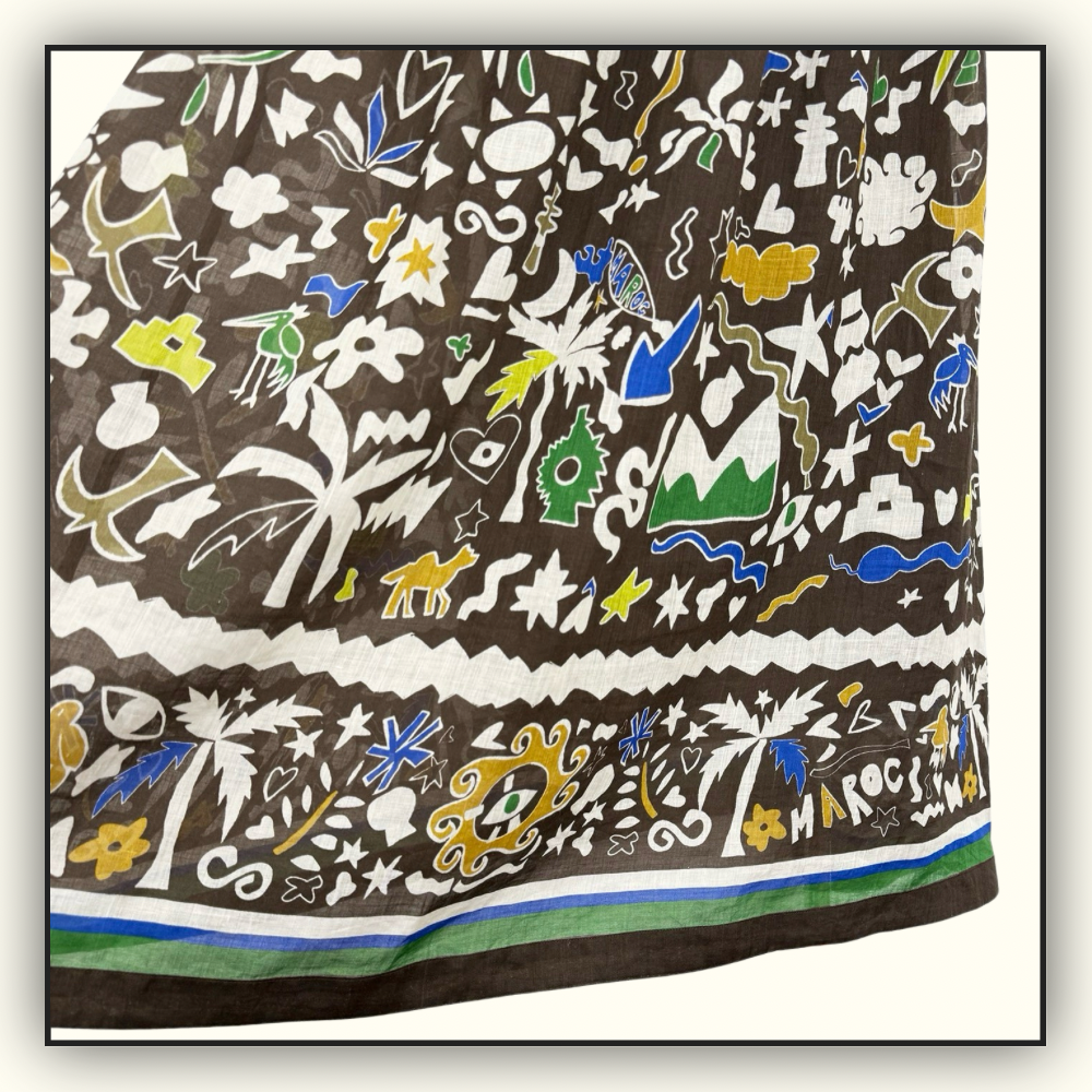 MAROC MIDI DRESS