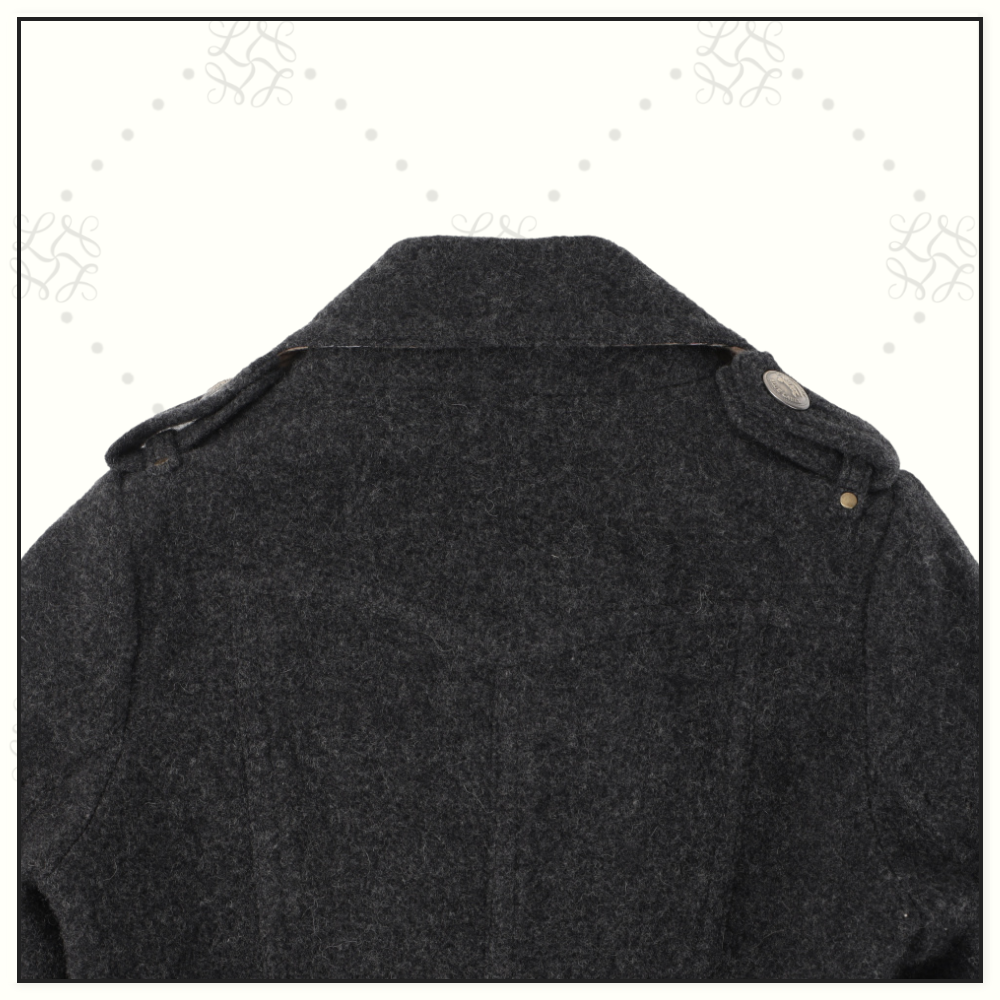 DOUBLE BREASTED PEACOAT