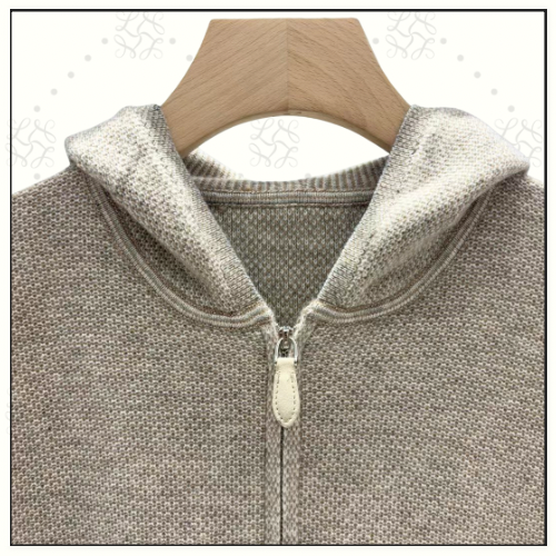 VARALLO HOODED CASHERMERE BOMBER