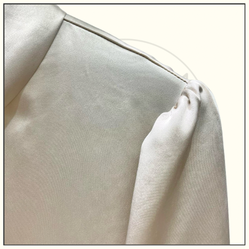 BOW TiE SILK BLOUSE