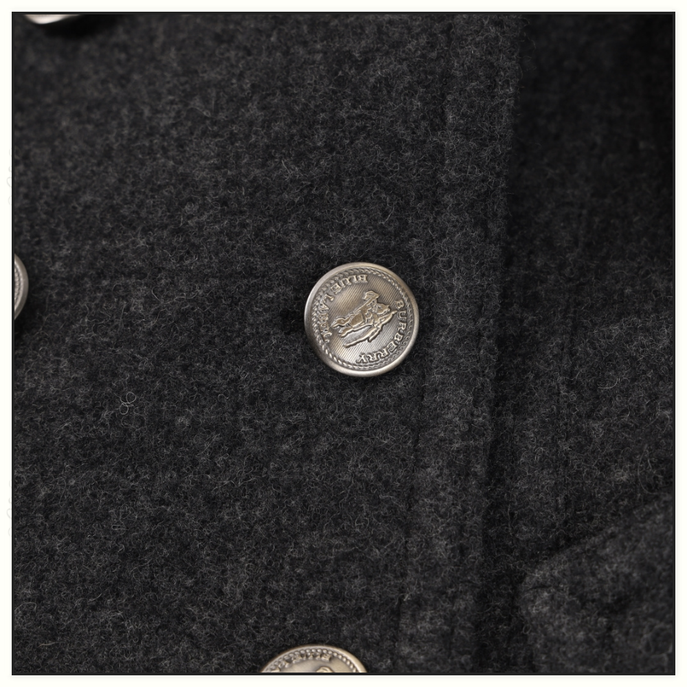 DOUBLE BREASTED PEACOAT