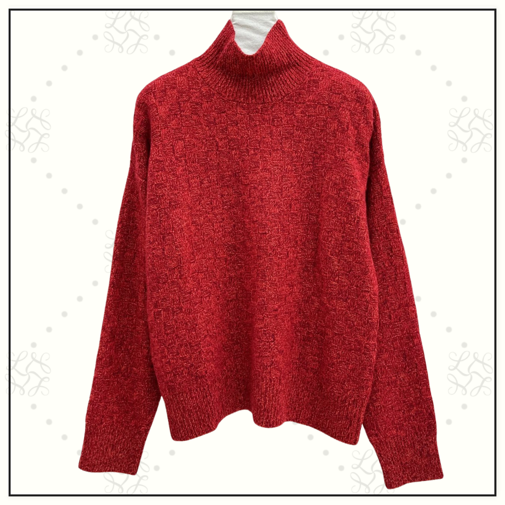 WOOL TAILORED SWEATER