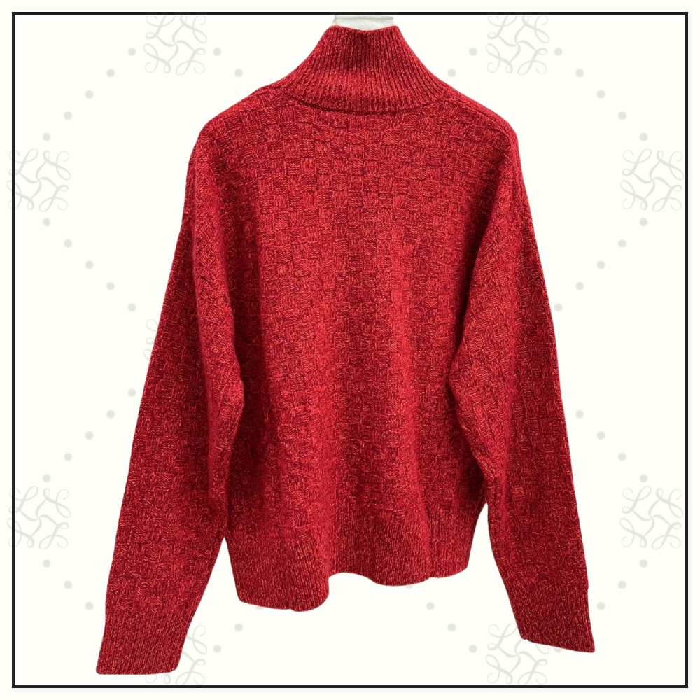 WOOL TAILORED SWEATER