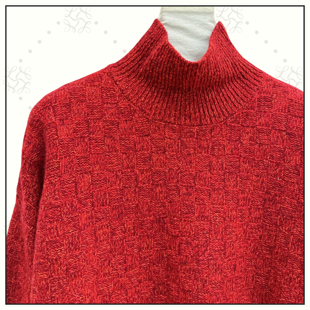 WOOL TAILORED SWEATER