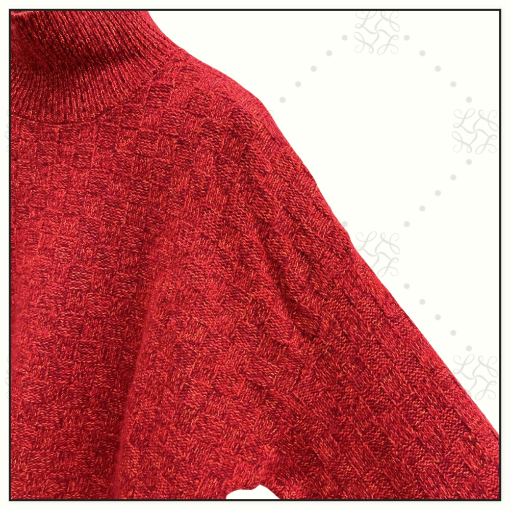 WOOL TAILORED SWEATER