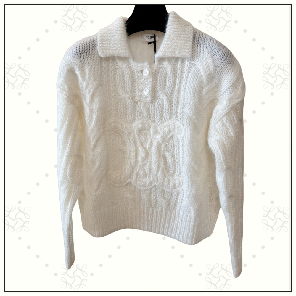 MOHAIR & WOOL CARDIGAN