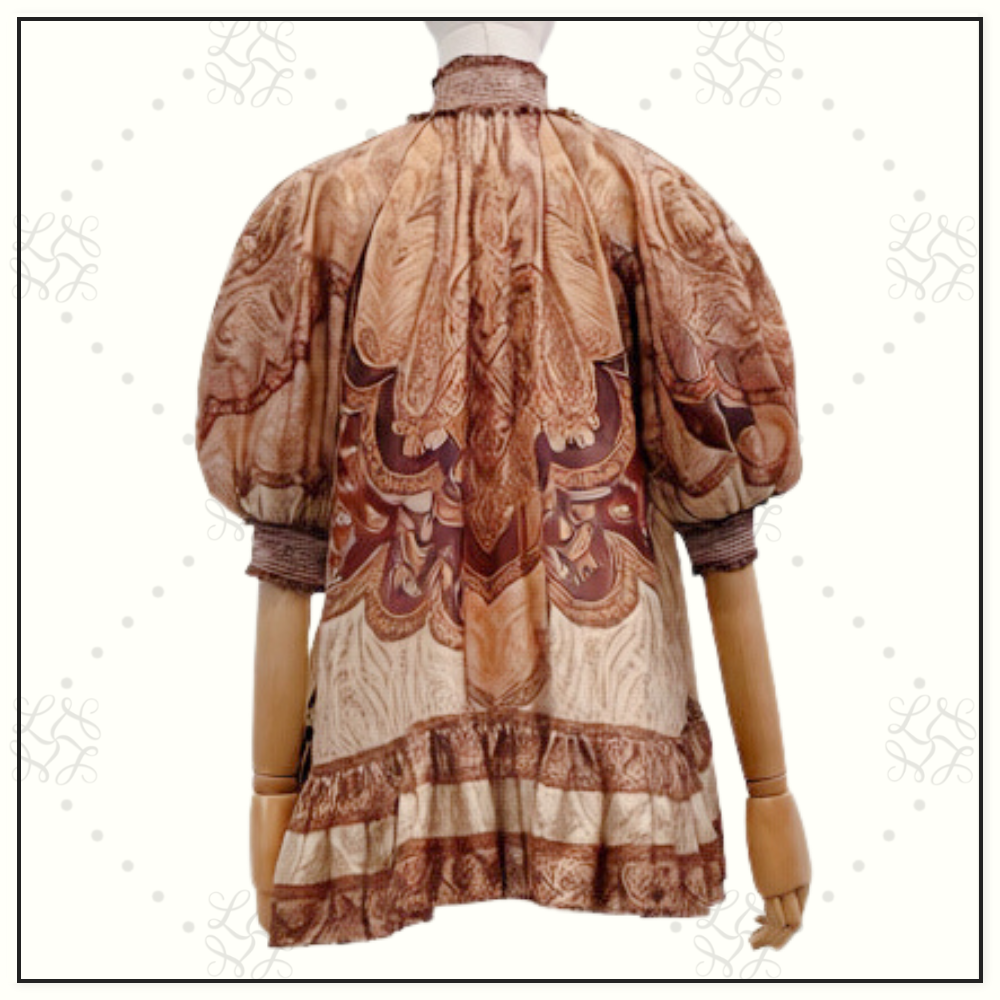 WANDERLUST FRILL BLOUSE & MAXI SKIRT