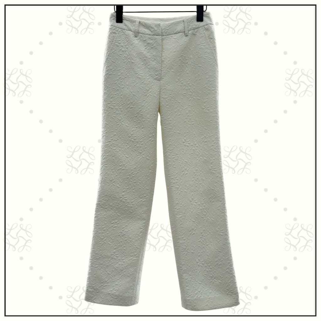 TAILORED JACQUARD BLAZER WITH WAISTCOAT  & TROUSERS