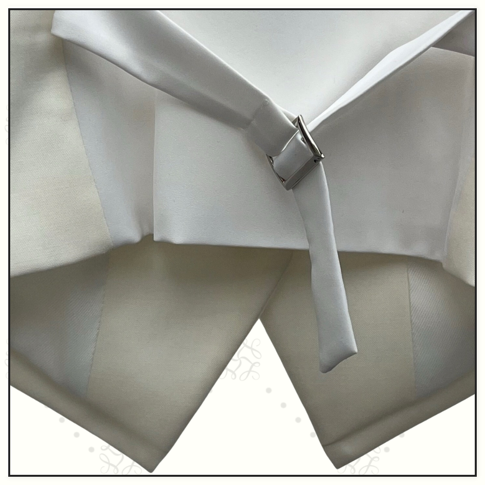 WOOL SILK SINGLE BREASTED WAISTCOAT