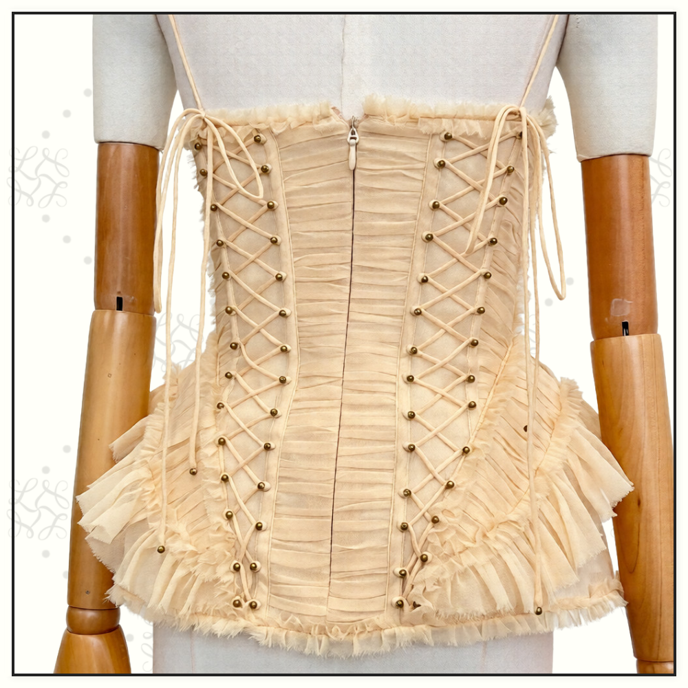 REBELLION FRAYED CORSET