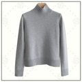 WOOL CASHMERE TURTLENECK