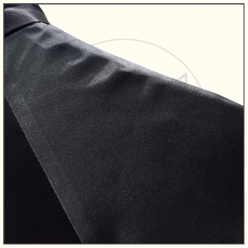 COLLARLESS SILK BLOUSE
