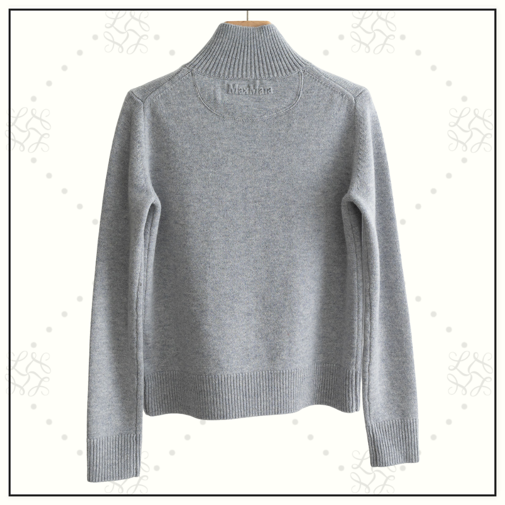 WOOL CASHMERE TURTLENECK