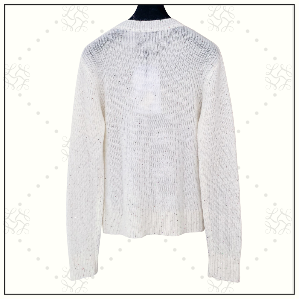 BOW DETAIL WOOL SWEATER