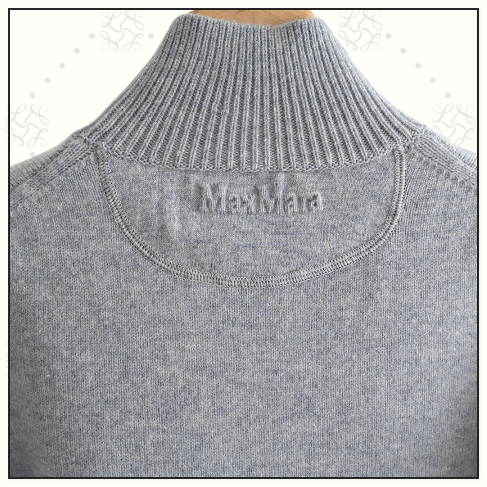WOOL CASHMERE TURTLENECK