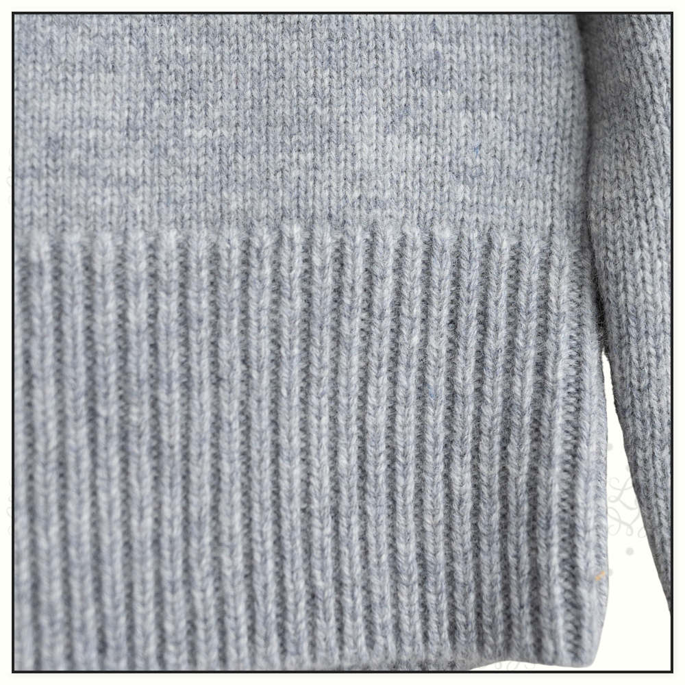 WOOL CASHMERE TURTLENECK