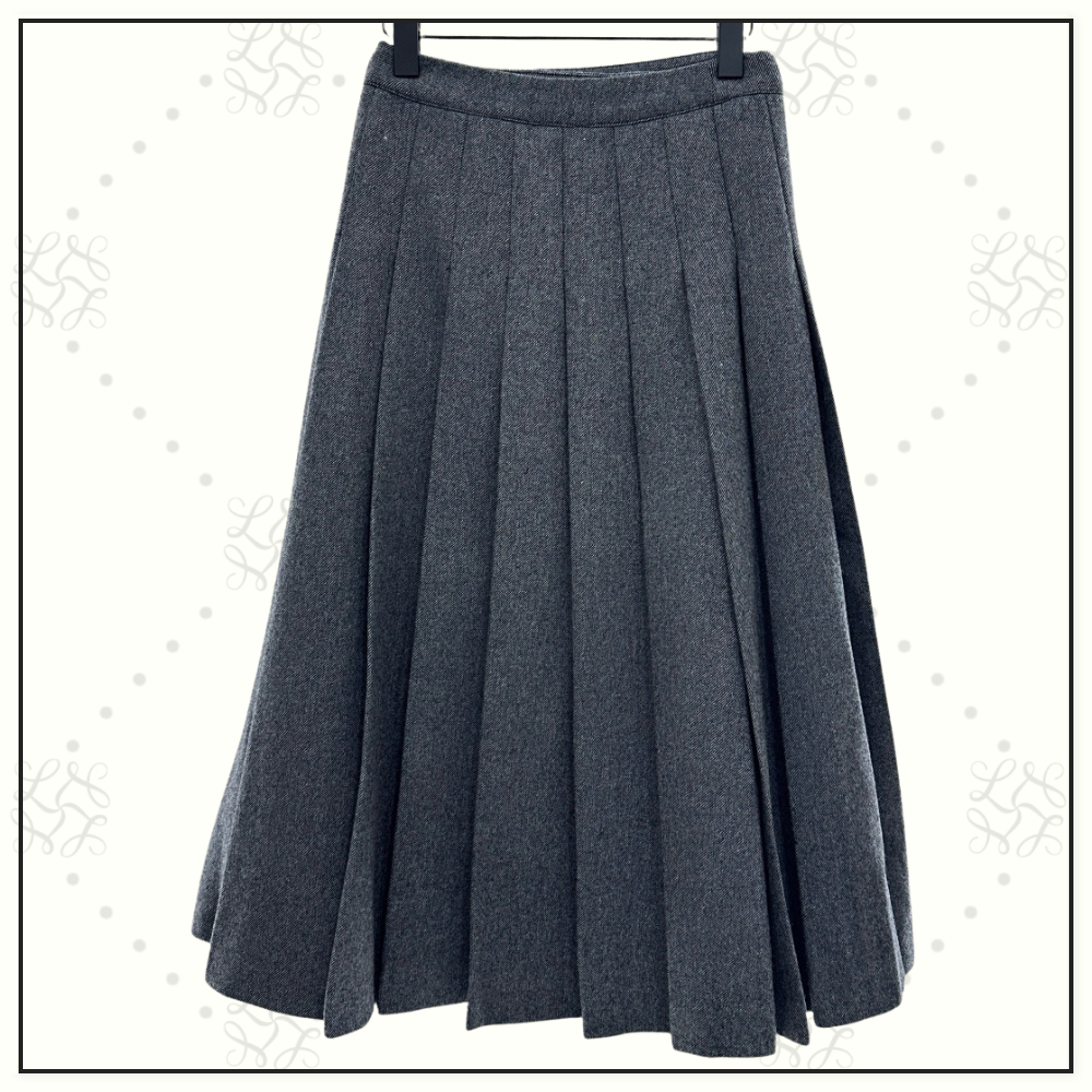 MACROCANNAGE FITTED JACKET & MIDI SKIRT