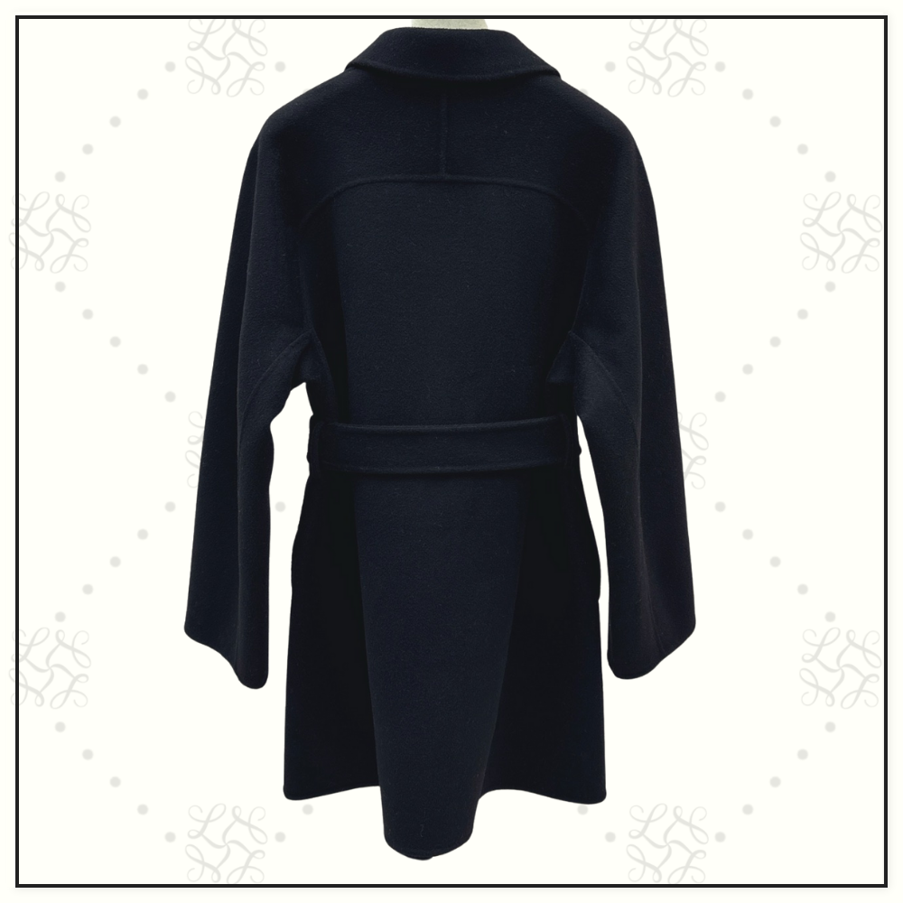 CASHMERE SHORT WRAP COAT