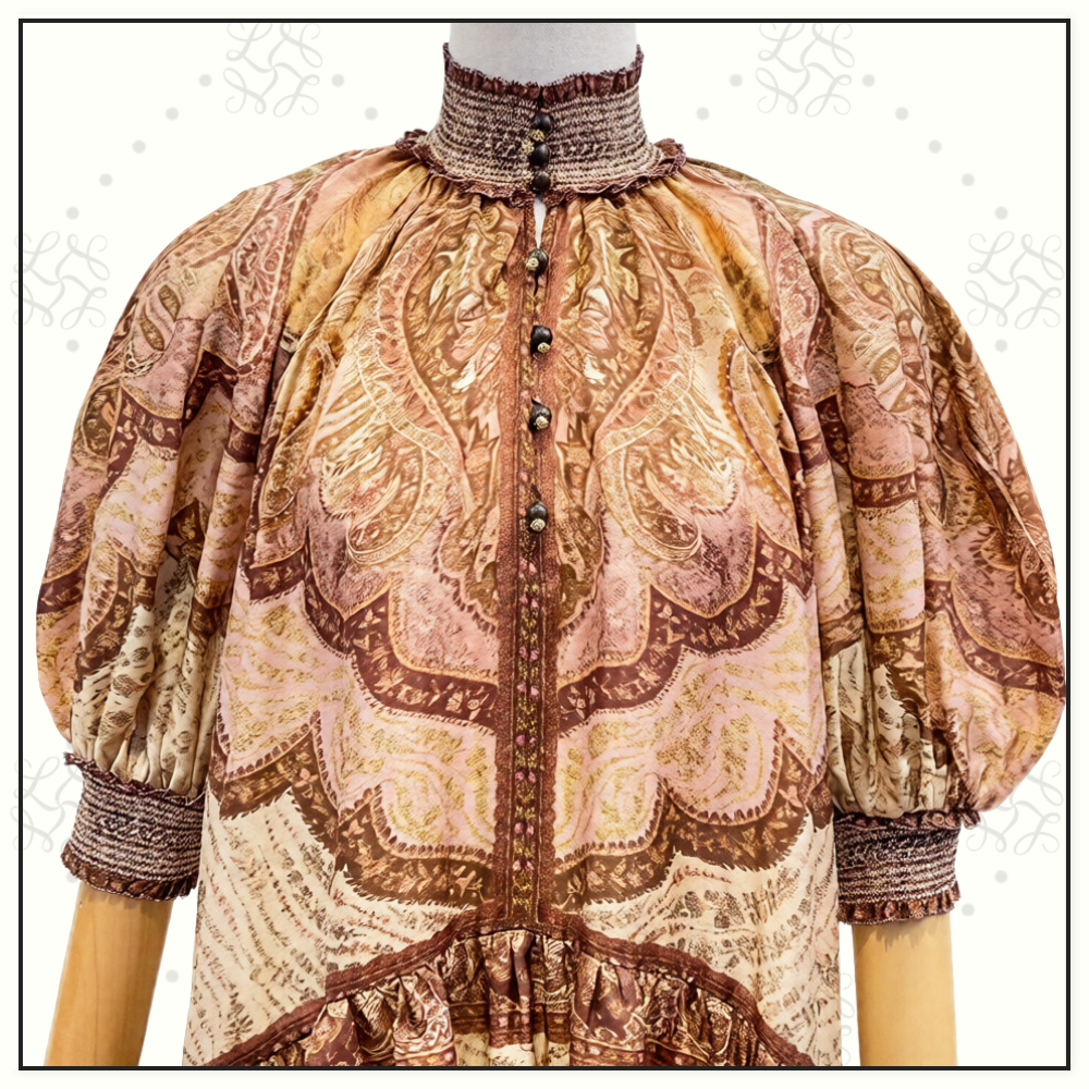 WANDERLUST FRILL BLOUSE & MAXI SKIRT