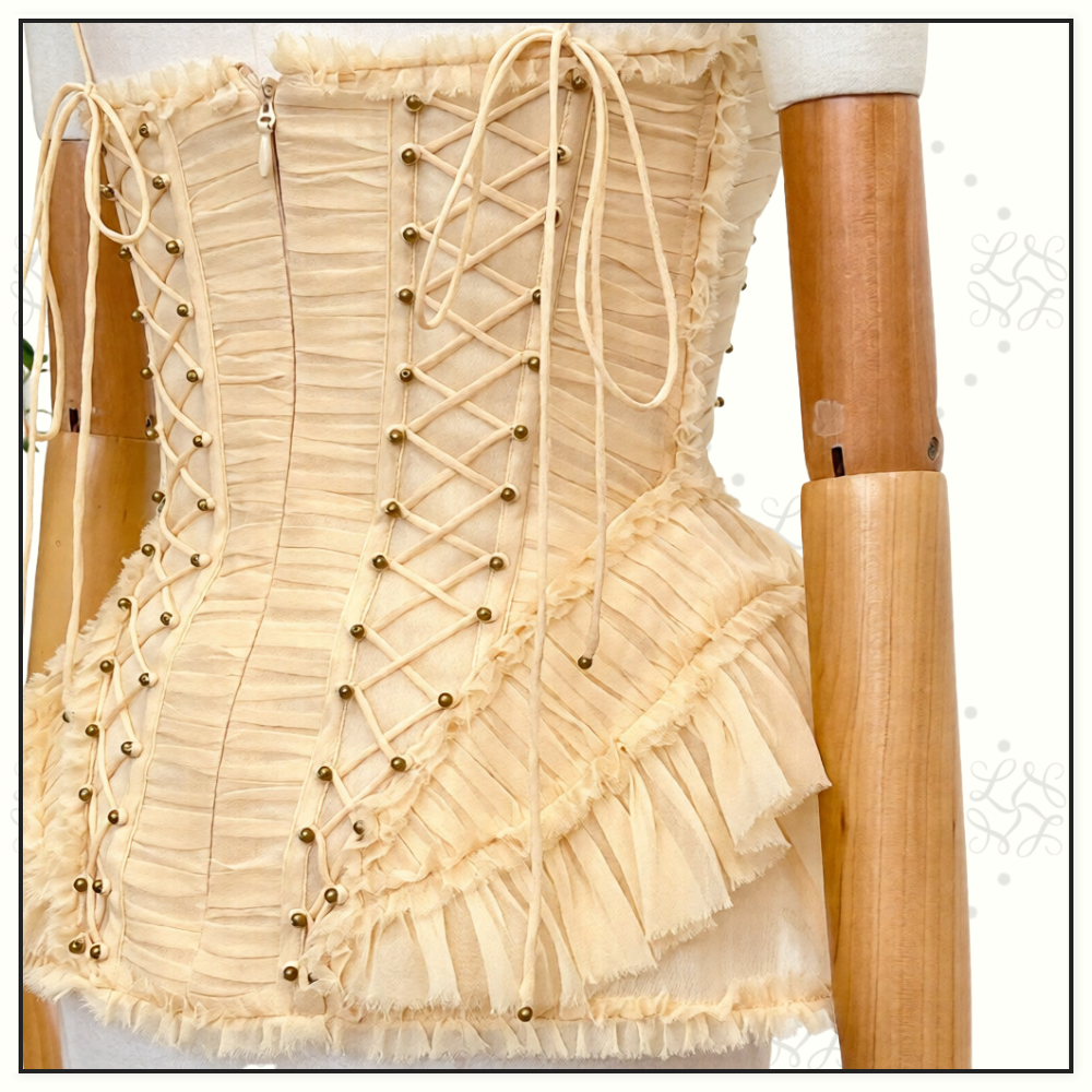 REBELLION FRAYED CORSET
