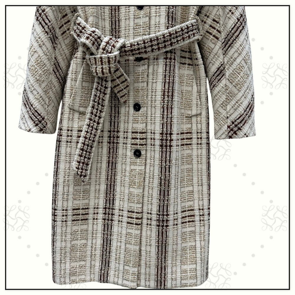 VIRGIN WOOL CASHMERE SILK SYD COAT