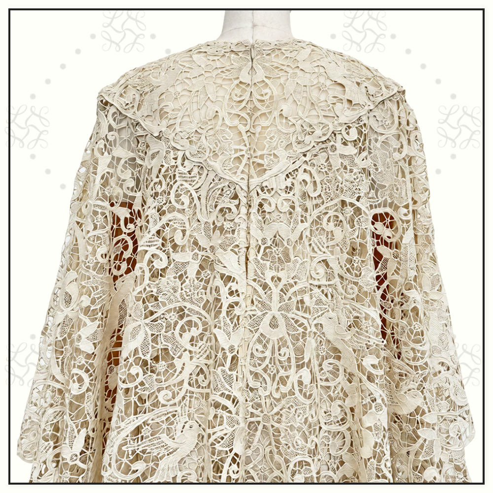 MEMENTO BIRD LACE MINI DRESS