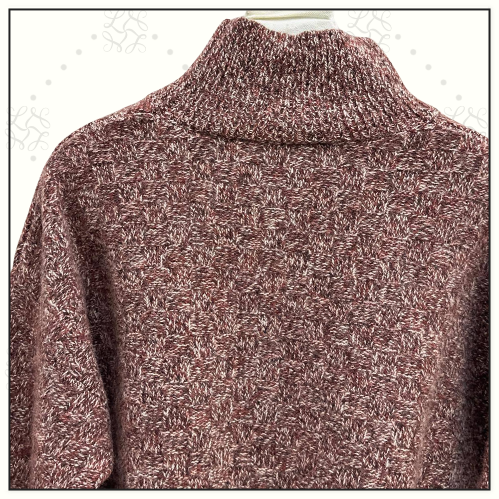 WOOL TAILORED SWEATER