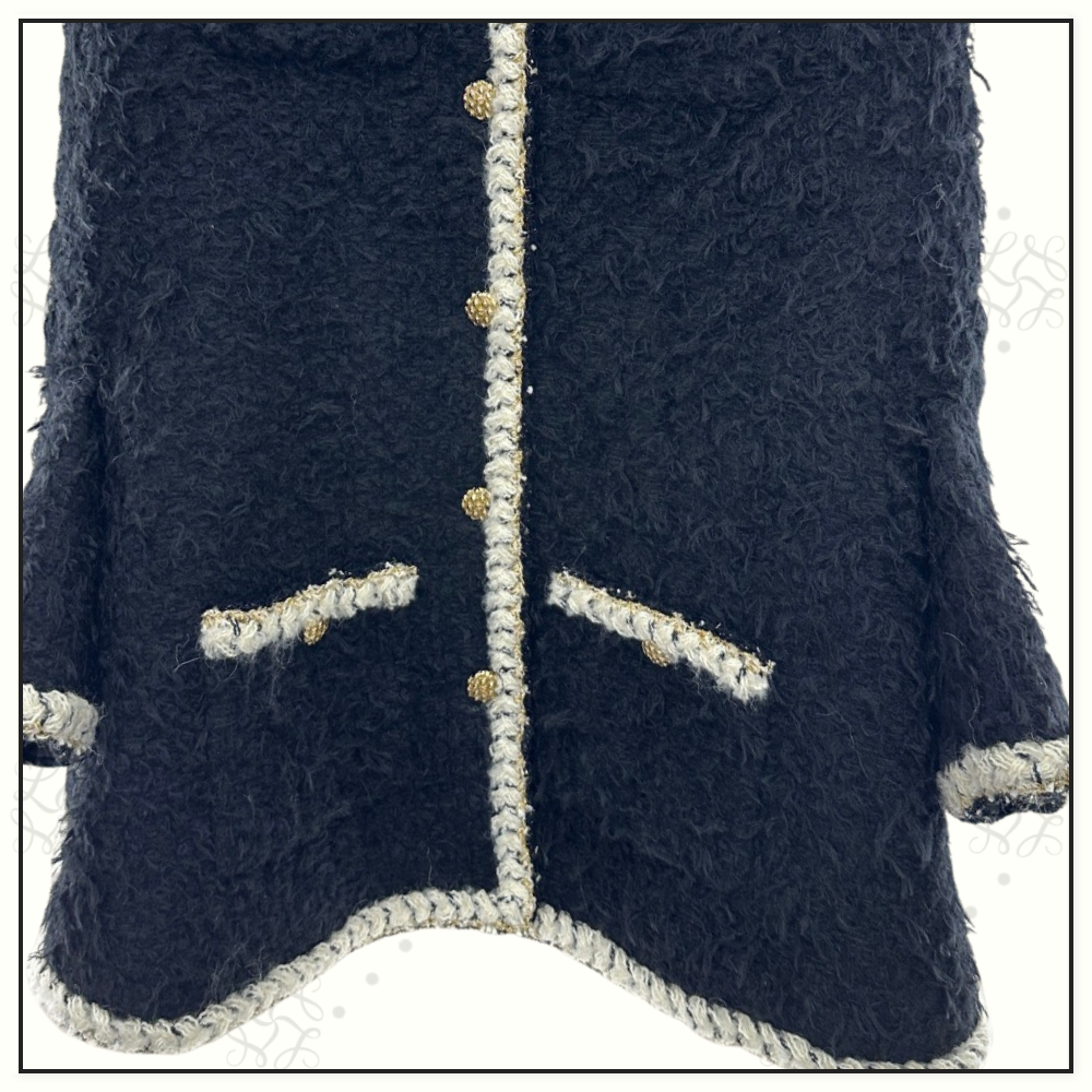 WOOL TWEED CAPE