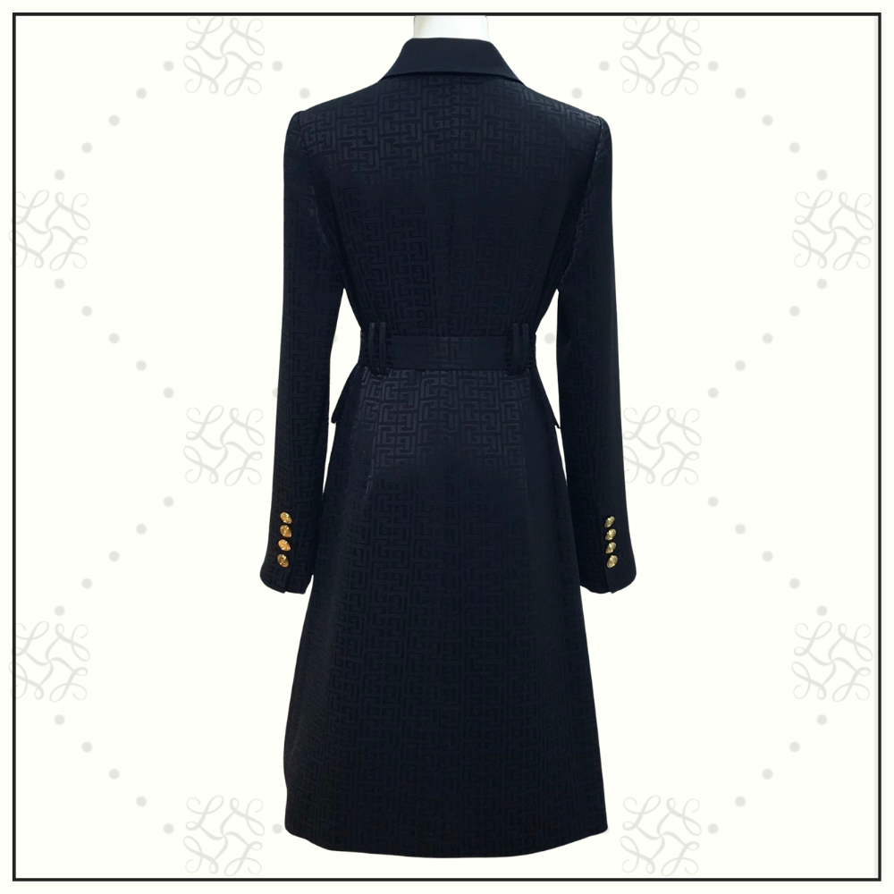 BELTED COAT DRESS