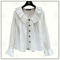 RUFFLE COLLAR BLOUSE