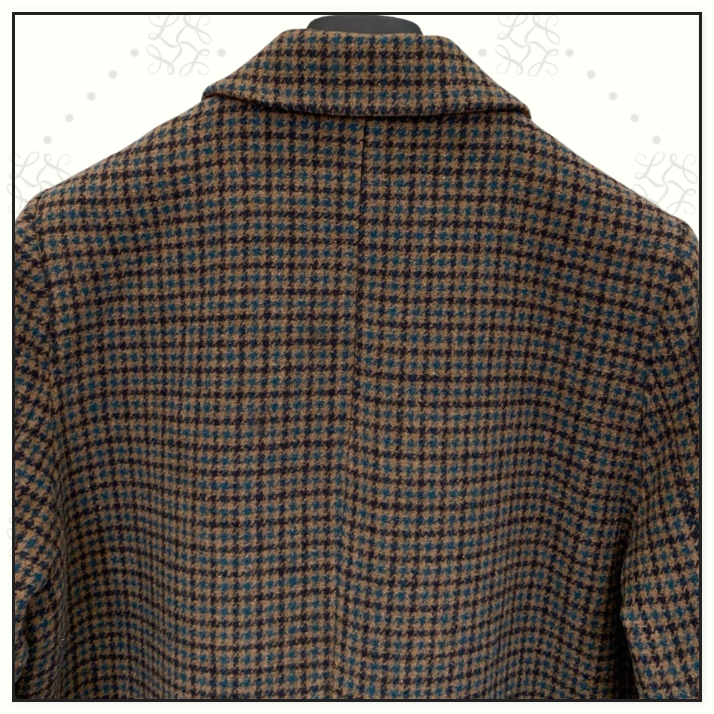 HOUNDSTOOTH CROPPED BLAZER