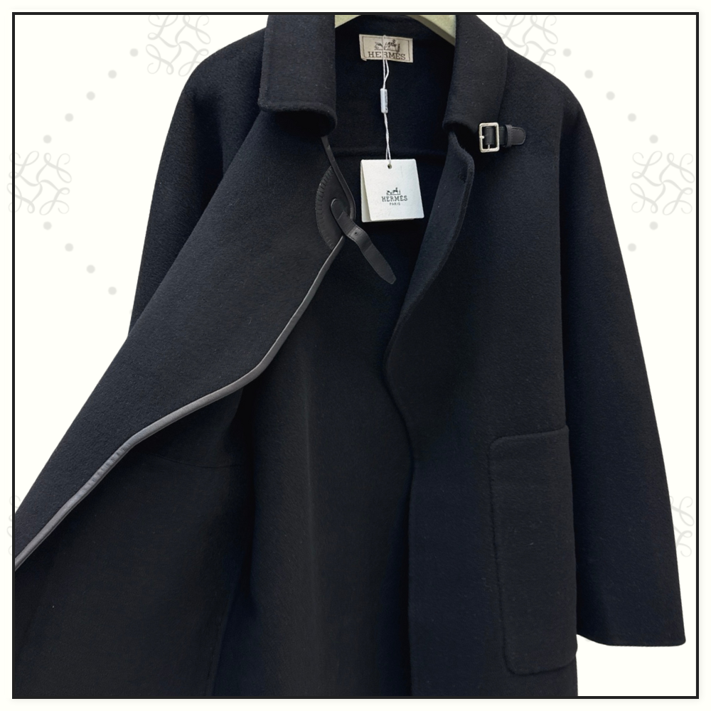 CASHMERE SHORT WRAP COAT