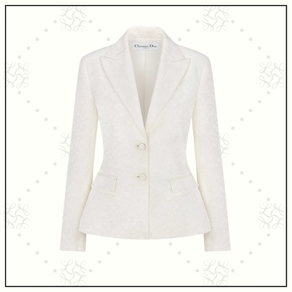 FITTED JACKET & FLARED SKIRT